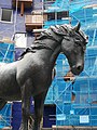 "Jacob the Circle Dray Horse" in The Circle, Bermondsey.
