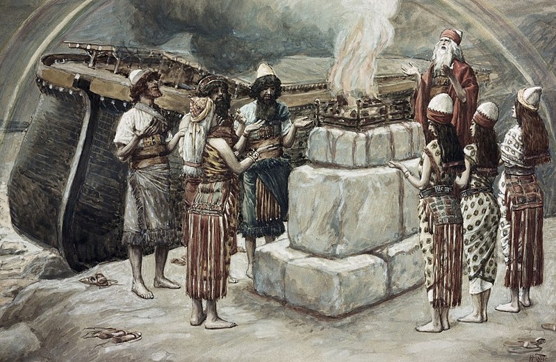 File:James Tissot - Sacrifice of Noah.jpg