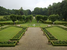 The garden of Silière in Cohons