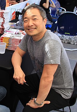 Jim Lee at DC's Pop-Up Shop - SXSW 2018 (cropped)
