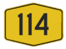 Federal Route 114 shield}}