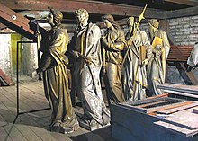 Apostelstatuen in Augsburg St. Georg (deponiert)