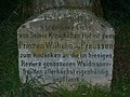 Der Gedenkstein zur Kaisereiche