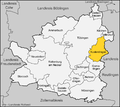 Deutsch: Lage der Gemeinde Kusterdingen im Landkreis Tübingen English: Location of the municipality Kusterdingen in administrative district Tübingen