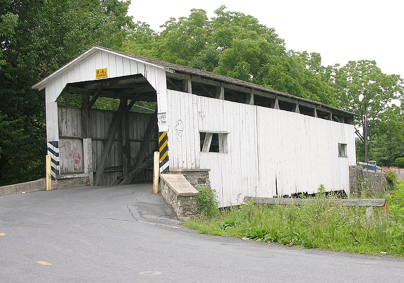 File:Keller's Mill Covered Bridge Three Quarters View 3000px.jpg