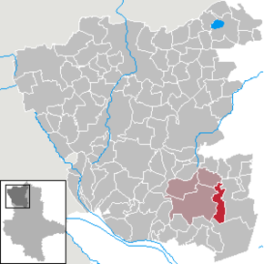 Location of Kloster Neuendorf in Altmarkkreis Salzwedel district prior to its merger into Gardelegen