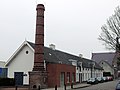 Former shoe factory, later a stockings factory, at Kerkstraat 4-8, Waalwijk. Built around 1860 and 1905. Its national-monument number is 521858.