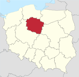 Voivodato della Cuiavia-Pomerania – Localizzazione