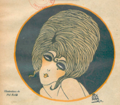 Couverture de L’Évadée de Annie de Pène (1918)