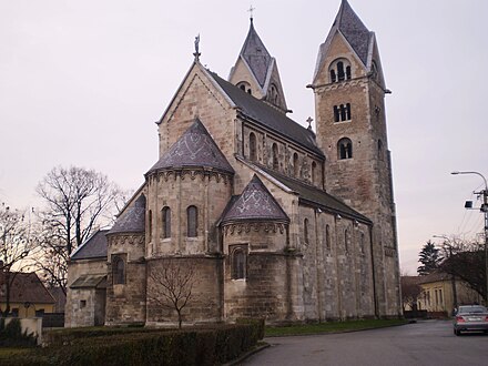 The Abbey of St. James in Lébény, built in the early-13th century.