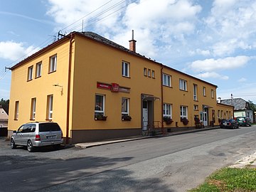 Líšnice : la mairie.