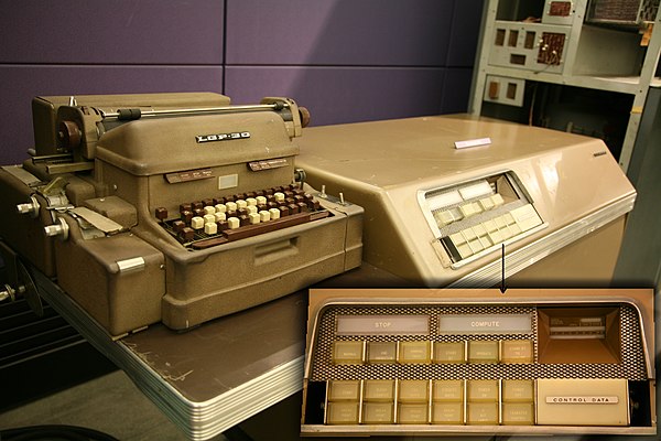 An LGP-30 computer by Royal McBee