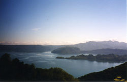 Jezero Towada, nacházející se v kaldeře komplexu Towada