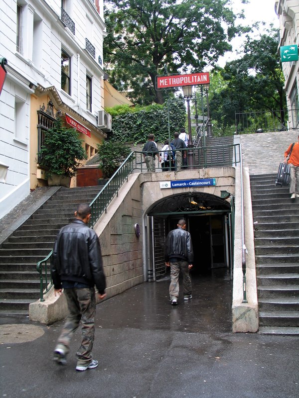 Estación de Lamarck - Caulaincourt