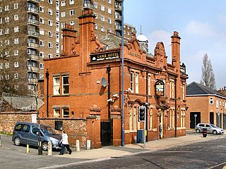 Lamb Hotel, Eccles grade II listed hotel in the United kingdom