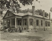 Lansdowne, by Frances Benjamin Johnston, 1938 Lansdowne, Natchez, Adams County, Mississippi.jpg