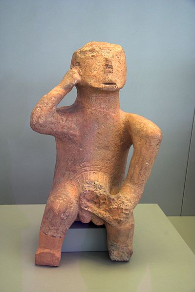 File:Larger terracotta Thinker Neolithic 5894 080709.jpg