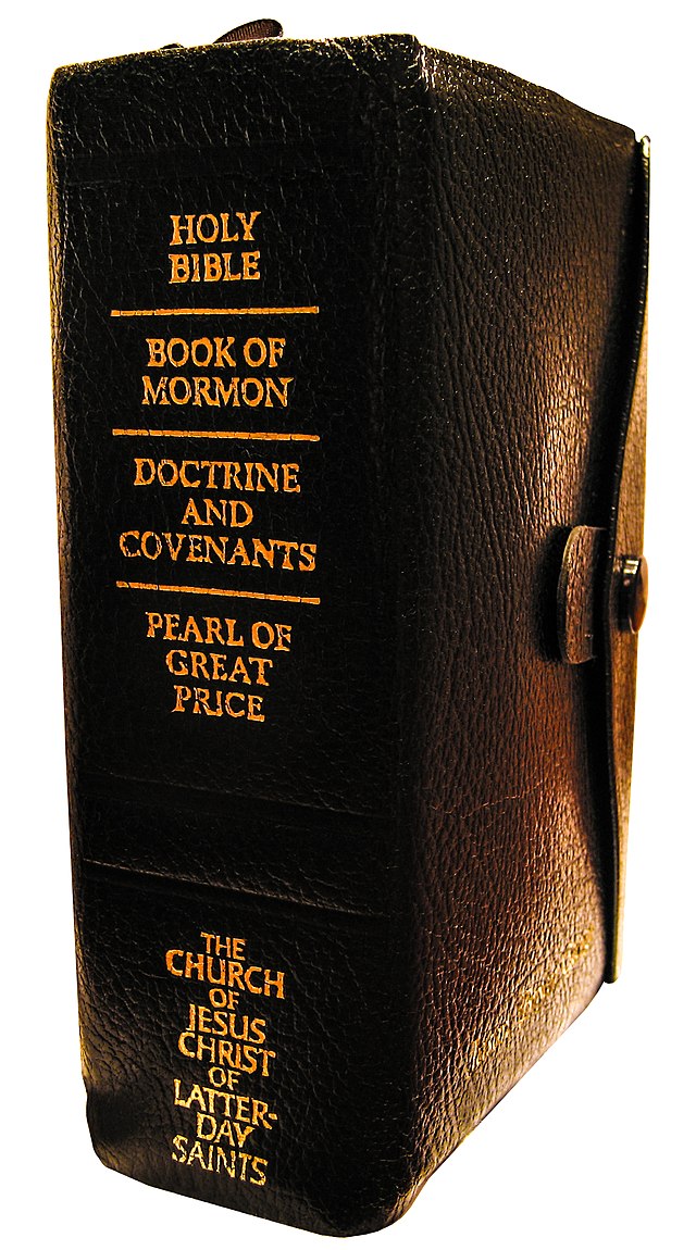 LDS Scriptures  Genuine Leather Triple
