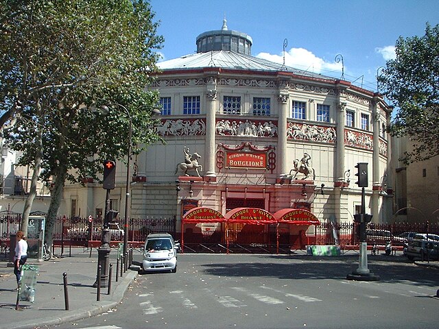 Cirque d'hiver in Paris