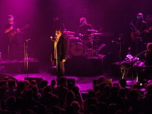 Leron Thomas performing at Le Trianon, Paris 2015 Leron Thomas Le Trianon.JPG