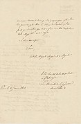 Lettre de Henri Clarke, duc de Feltre, ministre de la Guerre (1806–1814) - Archives Nationales - AF-IV-1098 feuillet 174 - (2).jpg