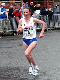 Lidiya Grigoryeva en la Maratón de Boston 2007.jpg