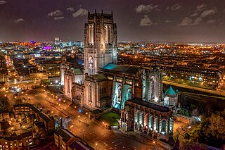 <span class="mw-page-title-main">Liverpool Cathedral</span> Anglican cathedral in Liverpool, England