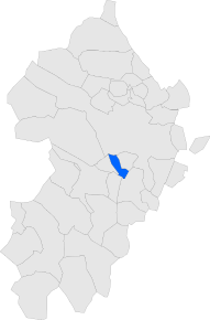 Poziția localității Montoliu de Lleida
