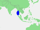 Localització de la mar d'Andaman