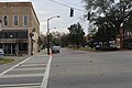 Looking south down Main St from NE corner of intersection with Central Ave