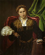 Laura da Pola,[132] de Lorenzo Lotto, 1543.