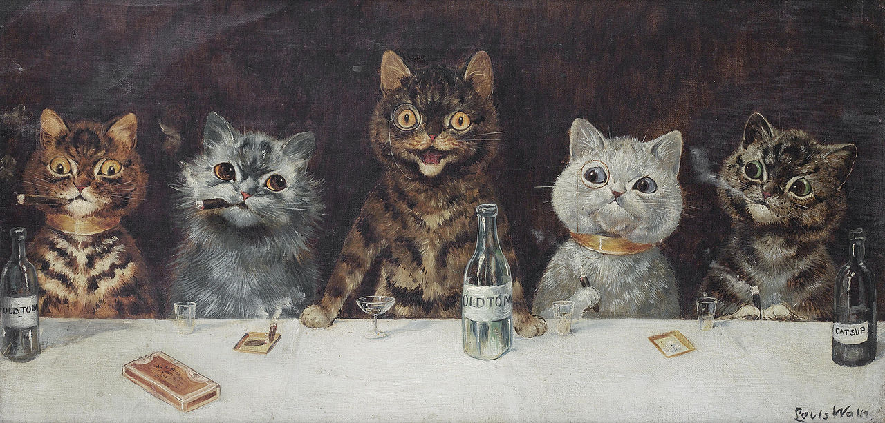 See Louis Wain's Exuberant Cat Art at the Hospital Where He Spent His Later  Years, Smart News