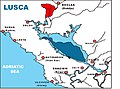 Lusca Distrikt in Dioclia 11. Jh.