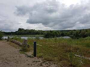 Gelände um das Biodiversum (Naturschutzgebiet) in Remerschen, auf dem das Kernkraftwerk gebaut werden sollte