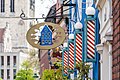 * Nomination Cantilever sign of the restaurant “Blaues Haus” in Kreuzstraße in Münster, North Rhine-Westphalia, Germany --XRay 04:33, 24 April 2022 (UTC) * Promotion  Support Good quality -- Johann Jaritz 04:47, 24 April 2022 (UTC)