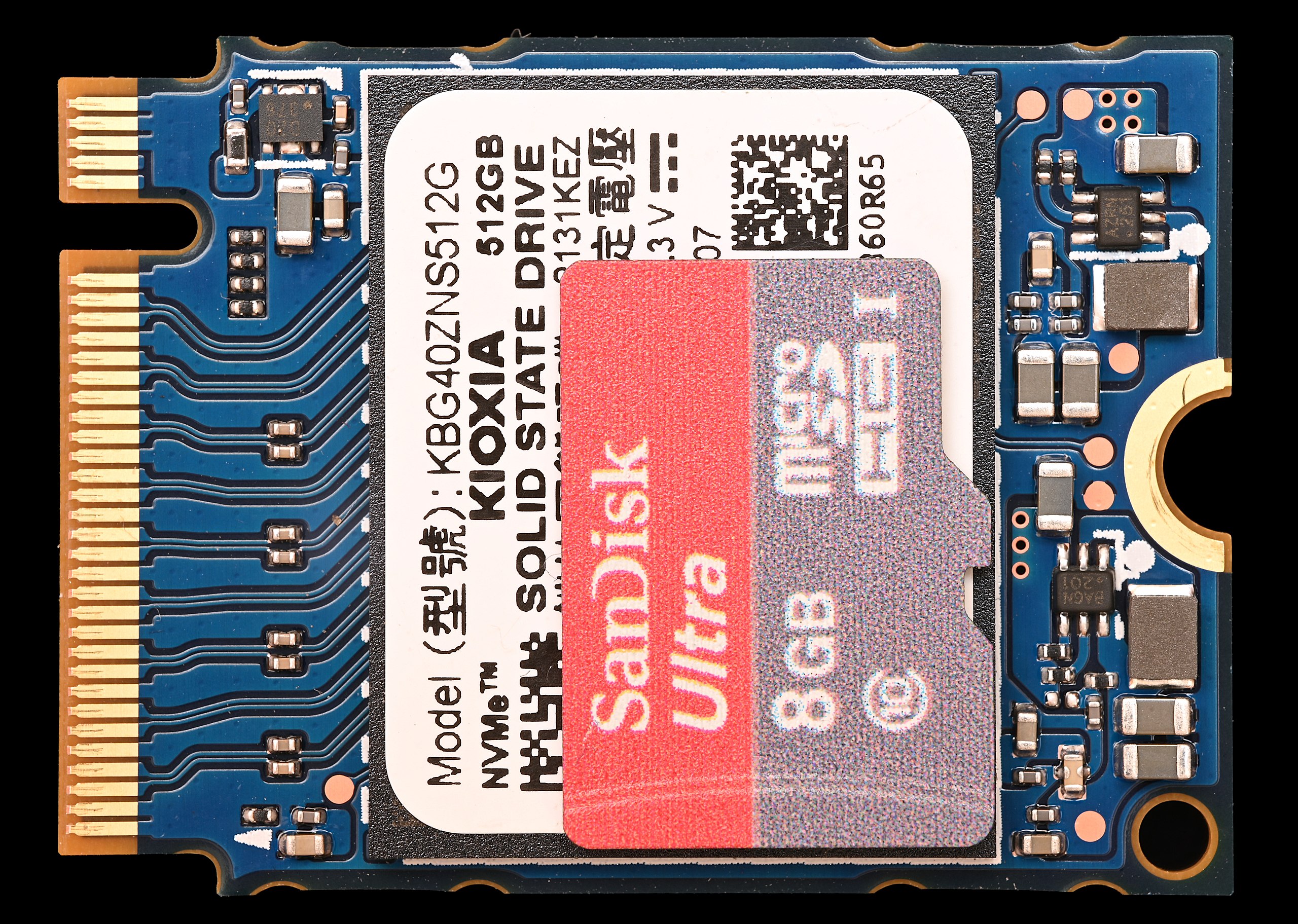 File:M.2 2230 M-key SSD in comparison with Micro-SD card.jpg