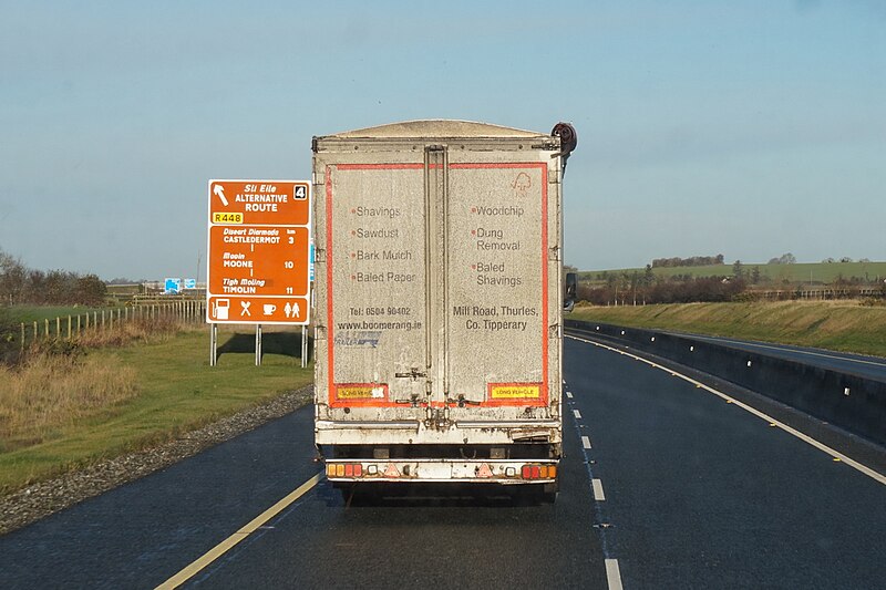 File:M9 Northbound towards junction 4 - geograph.org.uk - 4800328.jpg