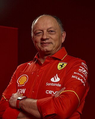 <span class="mw-page-title-main">Frédéric Vasseur</span> French team principal of Scuderia Ferrari (born 1968)