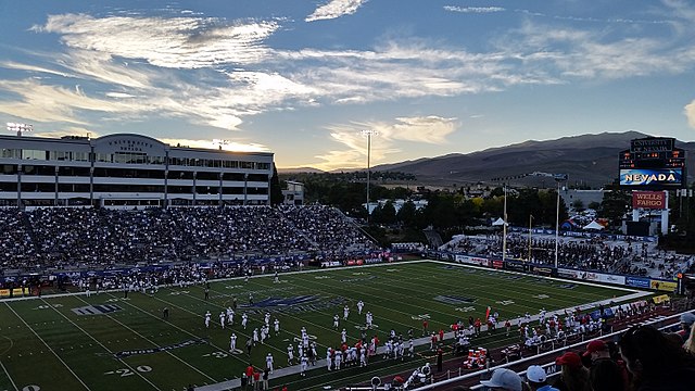 View from the upper southeast corner vs. New Mexico on October 10, 2015