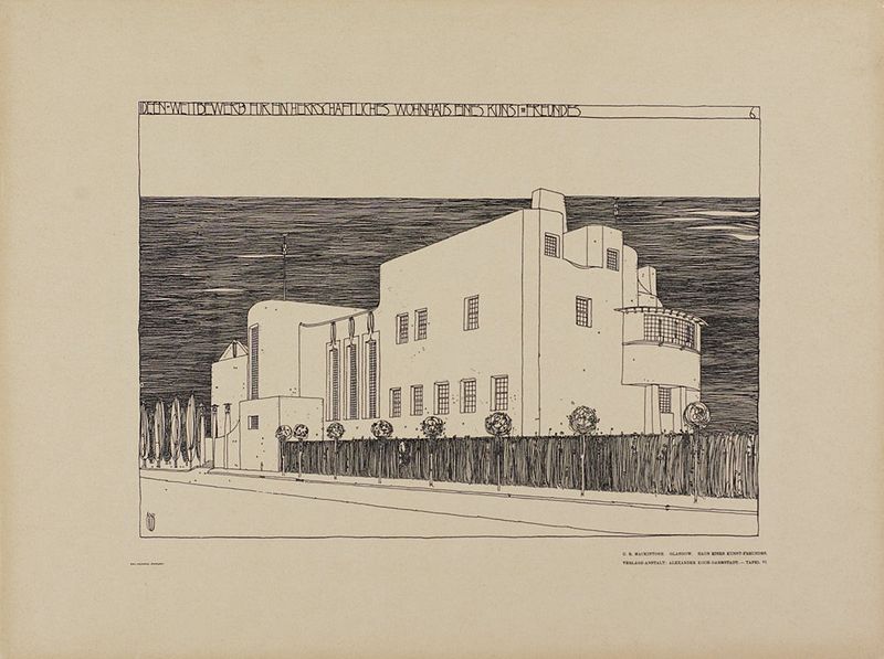 File:Mackintosh, House for an Art Lover, competition entry.jpg