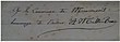signature de Victor Adolphe Malte-Brun