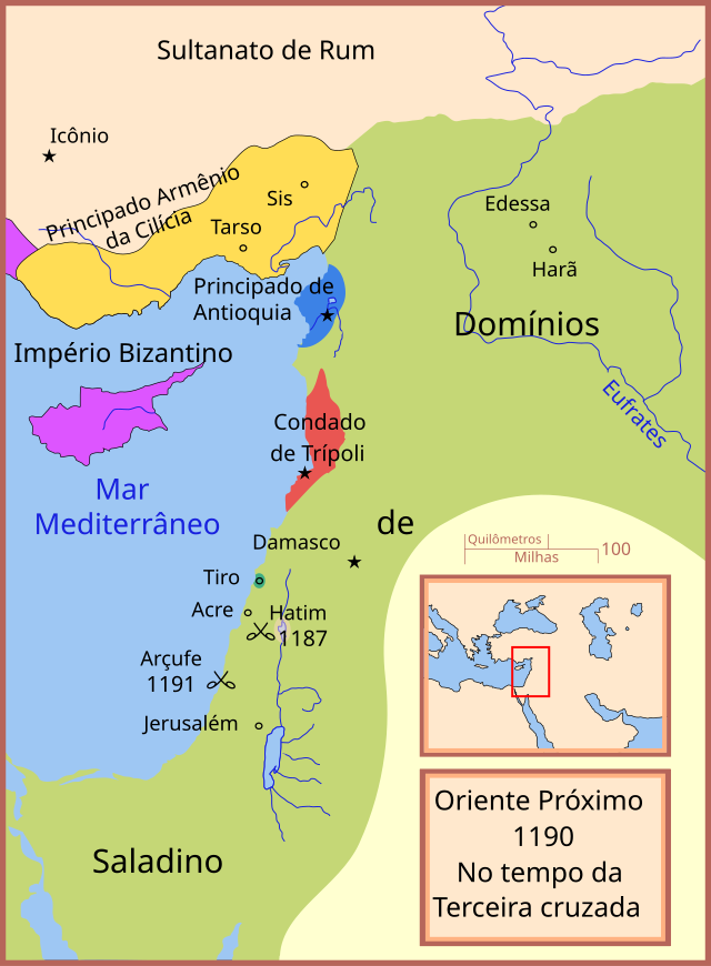 Localização de Chipre