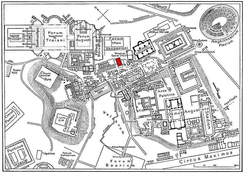 Պատկեր:Map Forum - Temple of Antoninus and Faustina.jpg