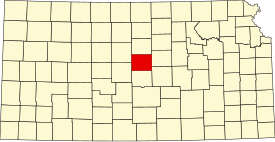 Koort vun Ellsworth County