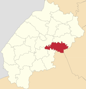 Перамышлянскі раён на мапе