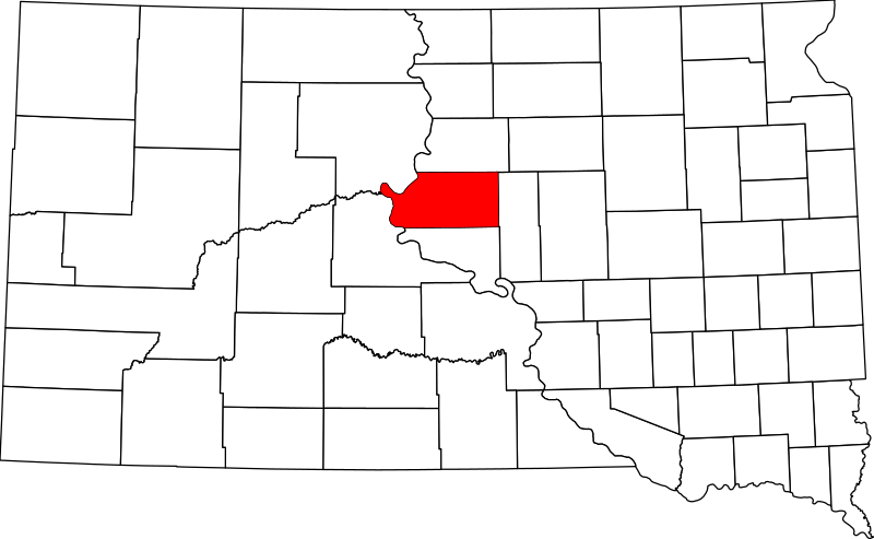 صورة:Map of South Dakota highlighting Sully County.svg