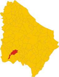 Montenerodomo – Mappa