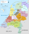 Map provinces Netherlands-es.svg