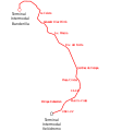 Mapa del Tren Ligero y calles de Xalapa.svg