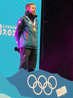 Wörgötter nuorten olympialaisissa 2020.